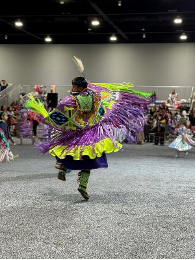 Example image of faster shutter speed photo of dancer