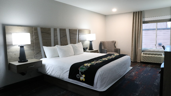 Potawatomi Casino Hotel Carter Signature King suite