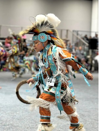 Example image of slower shutter speed photo of dancer