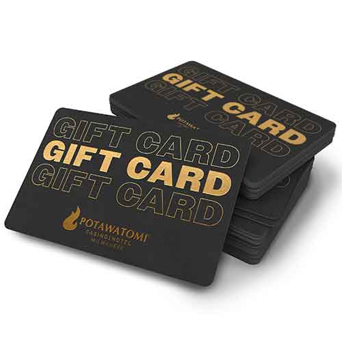 Gift Card giving woman and man